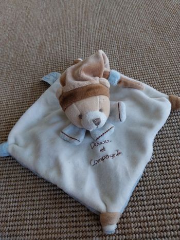 Doudou mouchoir ourson doudou et compagnie