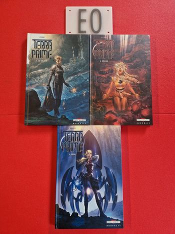 Lot de 3 bd terra prime 1 à 3,EO