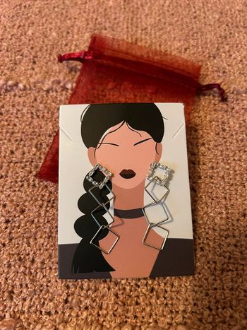 Boucles d’oreilles forme géométrique