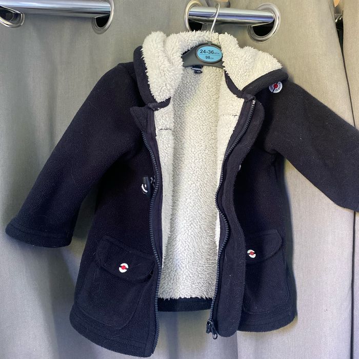 Manteau hiver bleu marine terre de marins