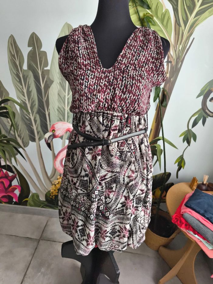 Robe ceinturée M