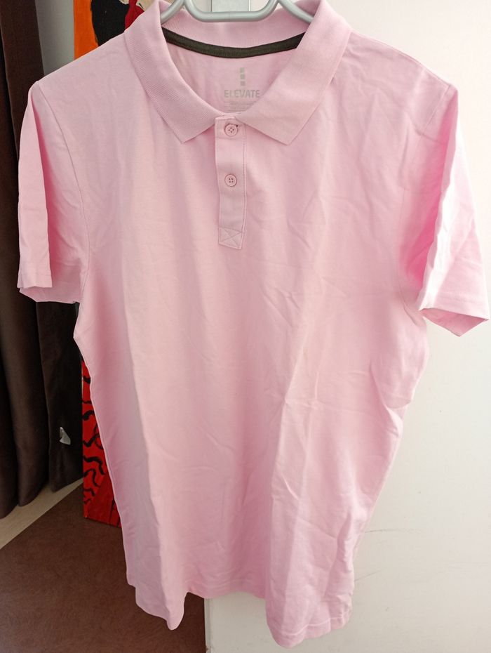 Polo rose (unisexe)