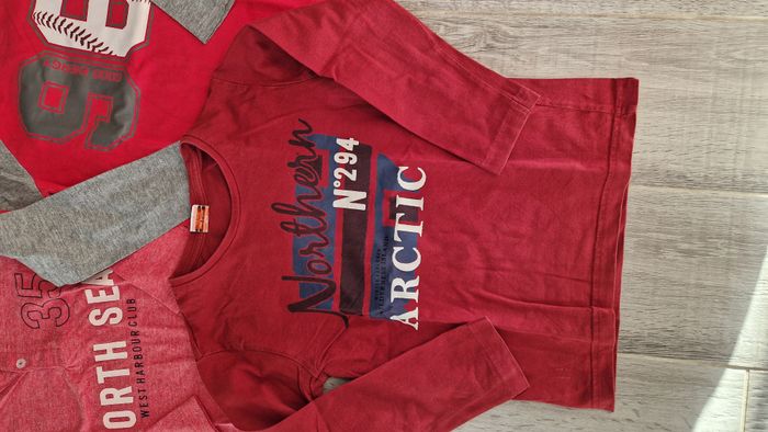 Lot de 5 tee shirts manches longues, taille 6 ans - photo numéro 2