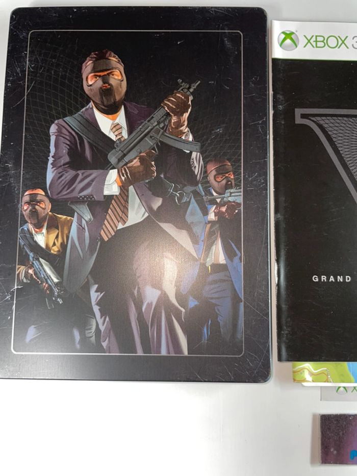 GTA V - Xbox 360 Complet Version Française Steelbook Microsoft - photo numéro 5