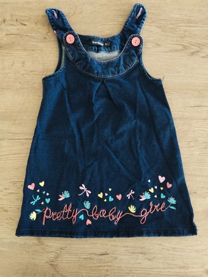 Robe jean 23 mois in extenso