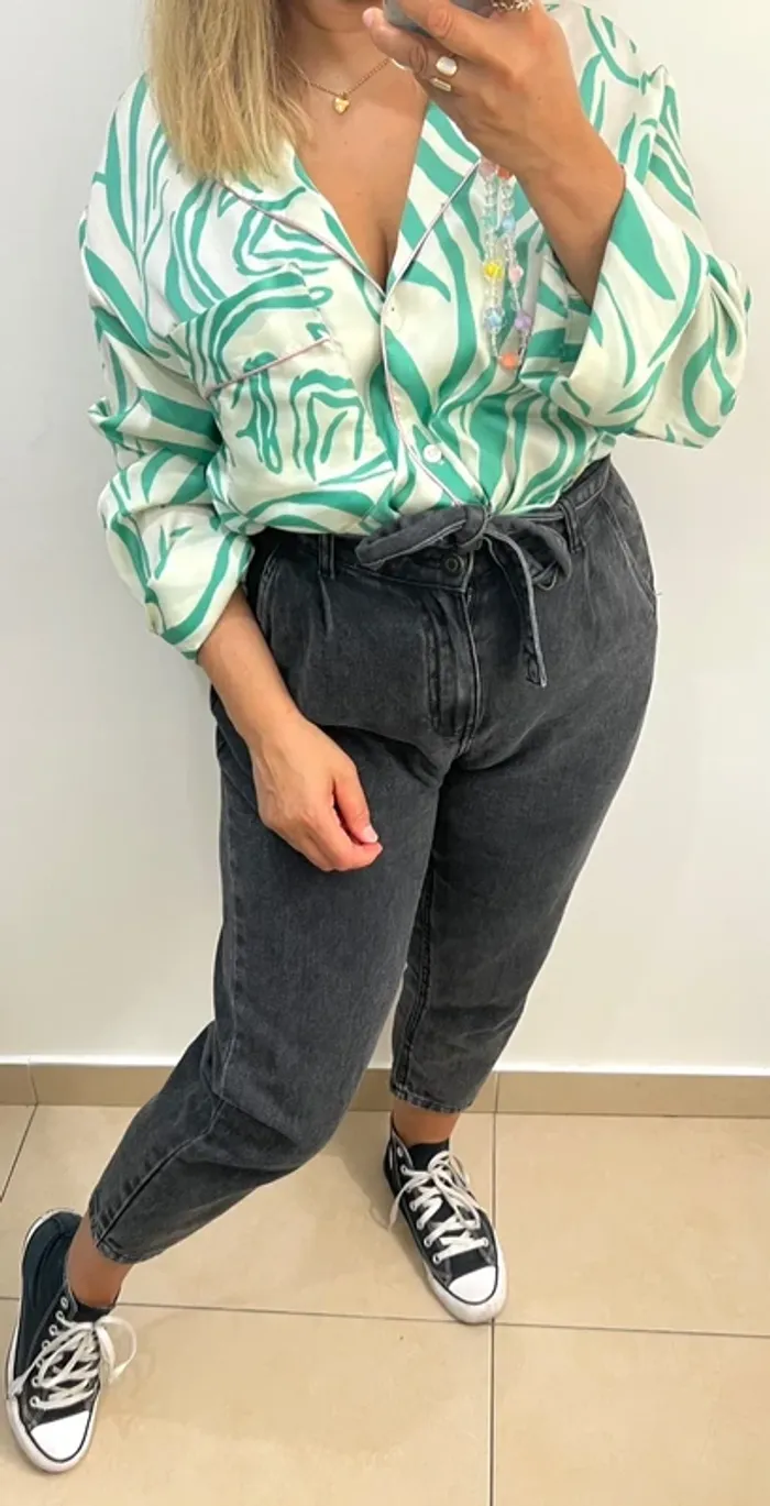 Chemise Large Imprimée ZARA - photo numéro 2
