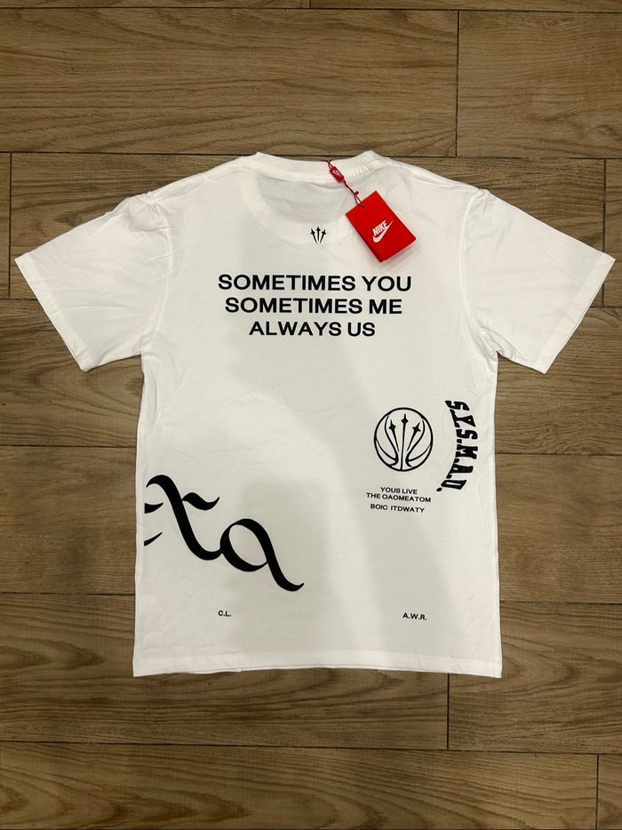 T-shirt Nike Nocta Blanc - photo numéro 2