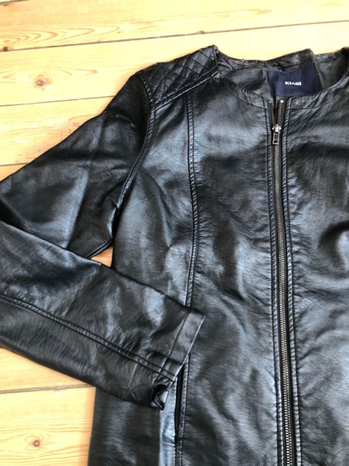 Veste simili cuir - photo numéro 2