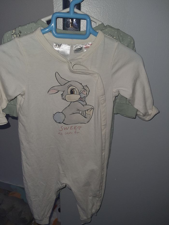 Pyjamas sans pieds 4-6 mois - photo numéro 3