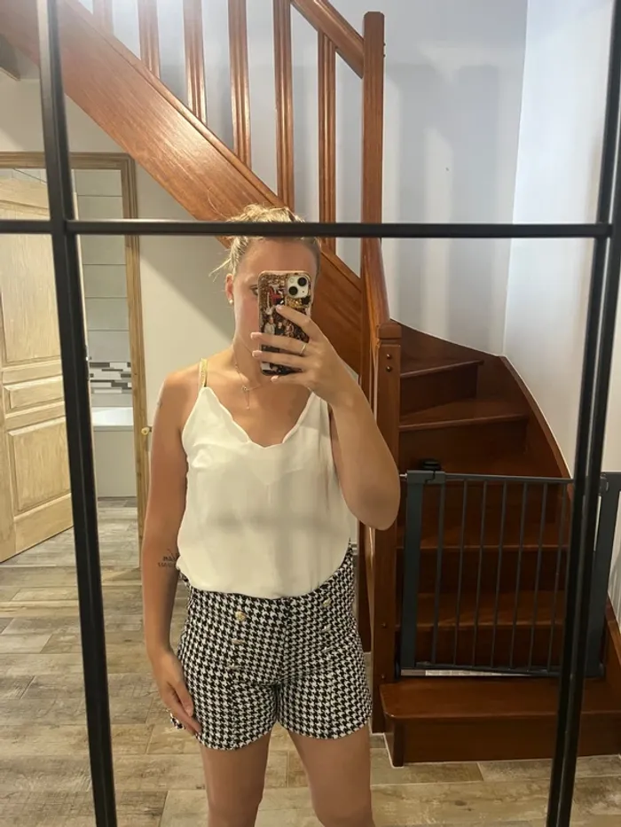 Short à carreaux - photo numéro 4