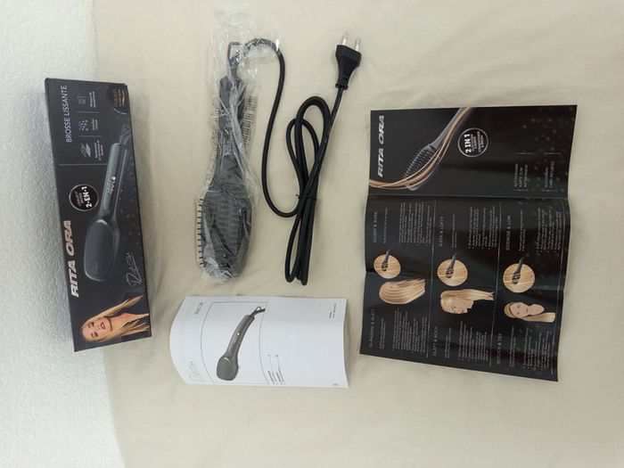 Brosse lissante 2 en 1 lisseur & brosse neuve - photo numéro 3