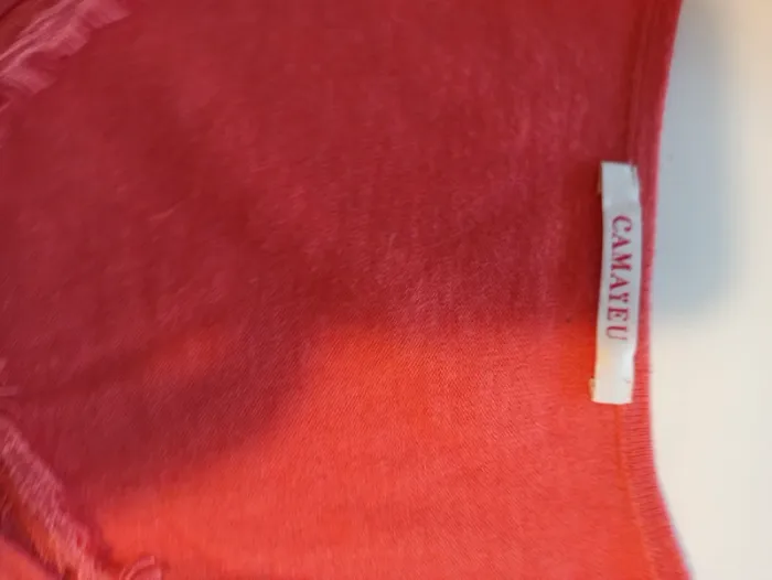 Pull corail léger demi saison Xl - photo numéro 5