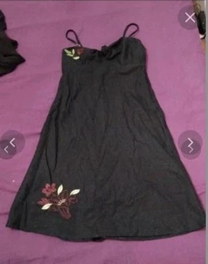 Robe d'été en lin casual Wear neuf t 36 38