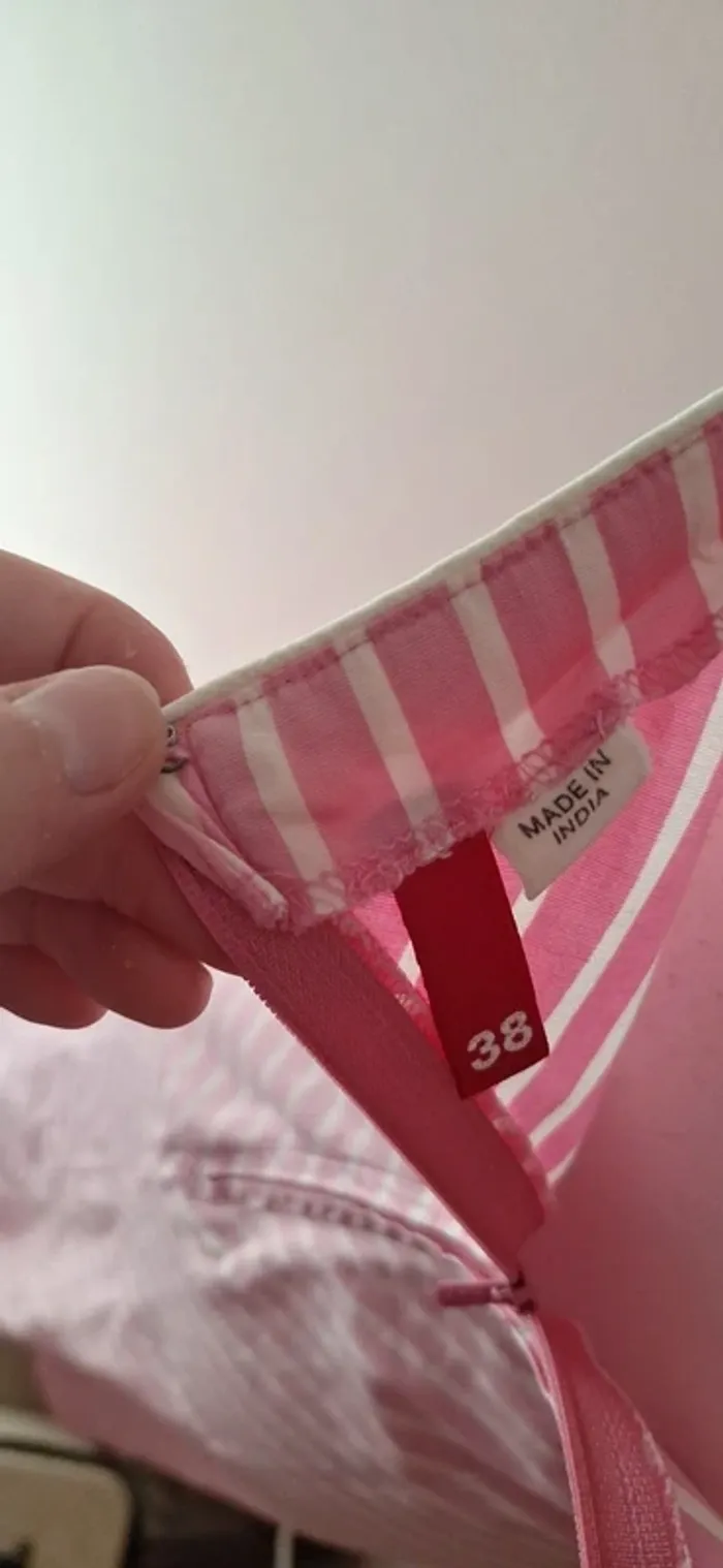 Robe d'été à fines bretelle t38 #F38M-119 - photo numéro 3