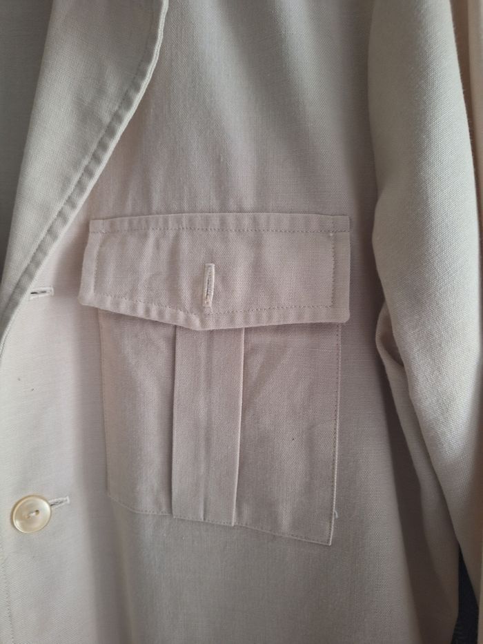 Veste style saharienne vintage Pierre Clarence - photo numéro 4