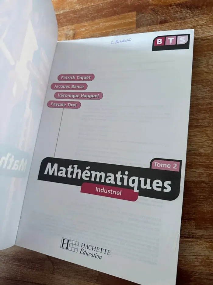 Livre mathématiques, industriel - photo numéro 4