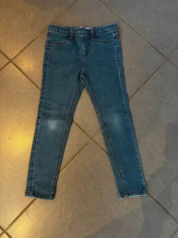 Pantalon / Jean / Jegging - Denim co - Bleu & marron - 6/7 ans (122 cm)