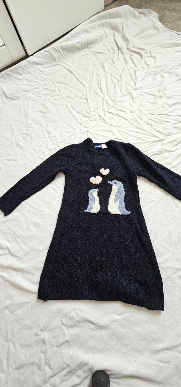 Robe courtes laine enfant 2-4 ans - photo numéro 4