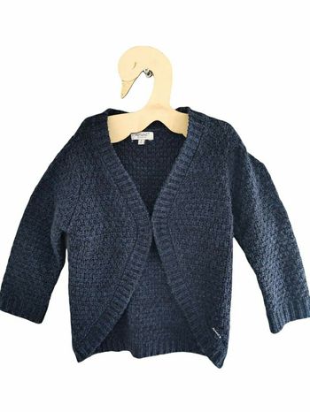 3 ans fille Gilet maille alphabet