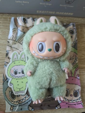 Figurine Labubu Exciting Macaron - Green Grape (Pop Mart)
