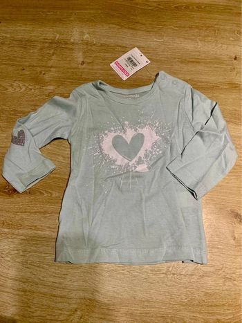 Top bleu clair Complices - 12mois/76cm