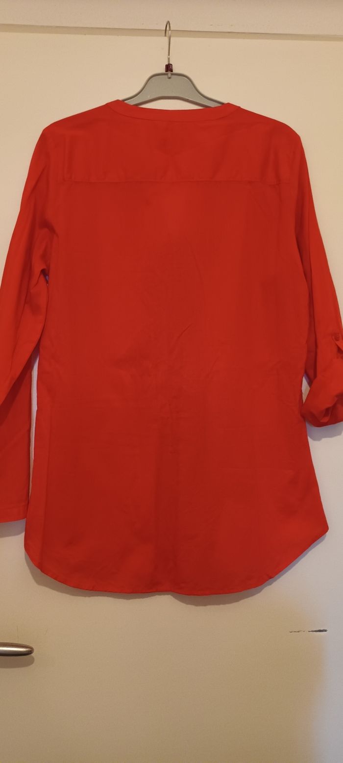 Tunique coton rouge - photo numéro 3