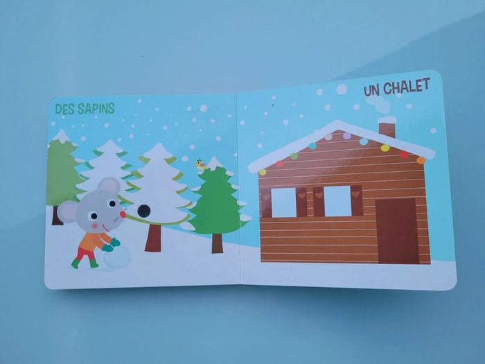 Très joli livre animé De page en page : Il Neige ! 🌨 62 - photo numéro 7