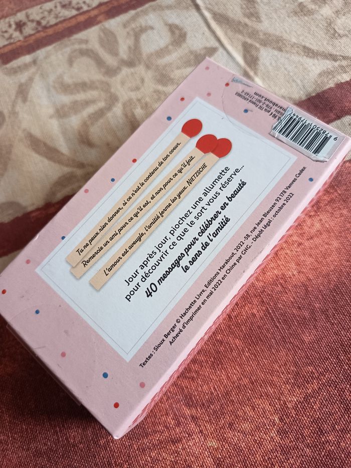 Allumettes l'étincelle de l'amitié - photo numéro 3