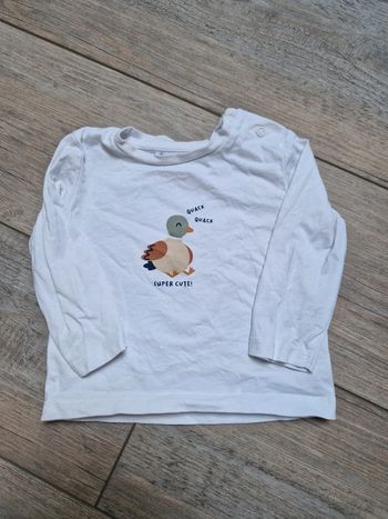 T shirt ML in extenso 6 mois