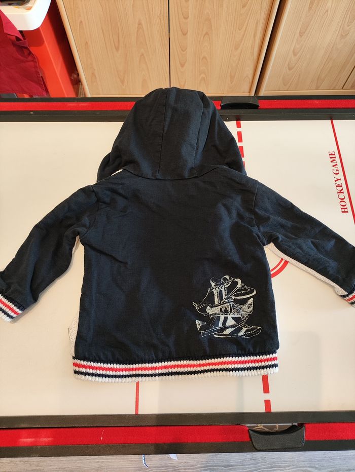 Gilet à capuche réversible IKKS : 18 mois - photo numéro 3