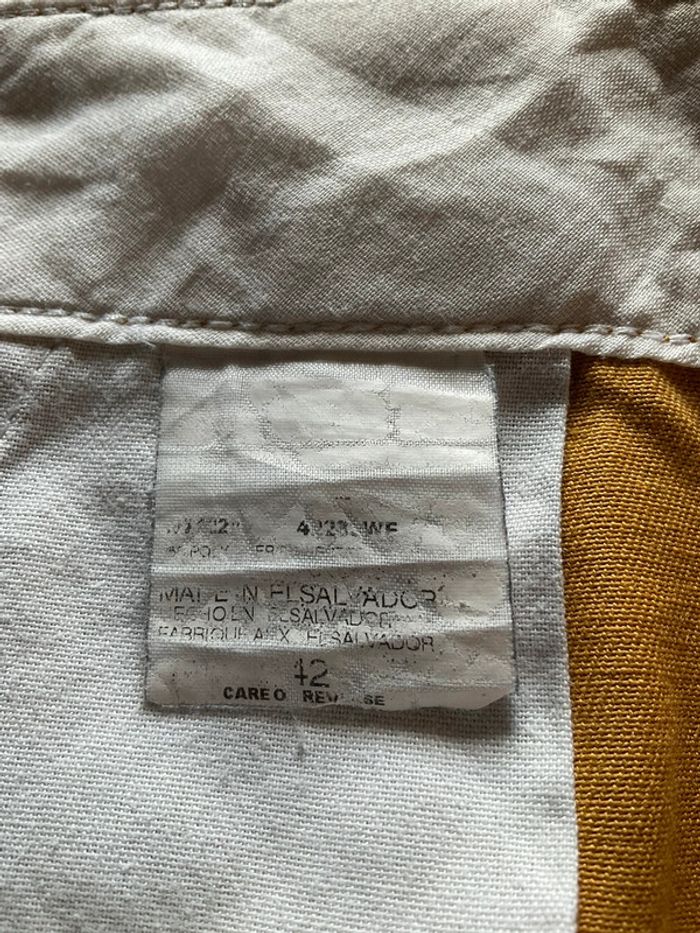 Short chino jaune moutarde pour homme Dickies taille W42 FR52 294 - photo numéro 9