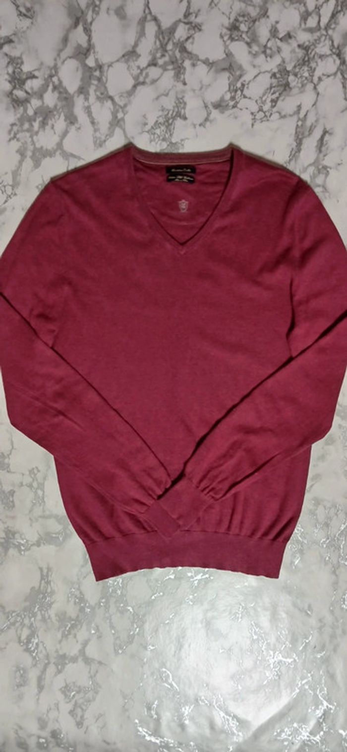 Cardigan massimo dutti taille S bordeaux bon état pull d'automne