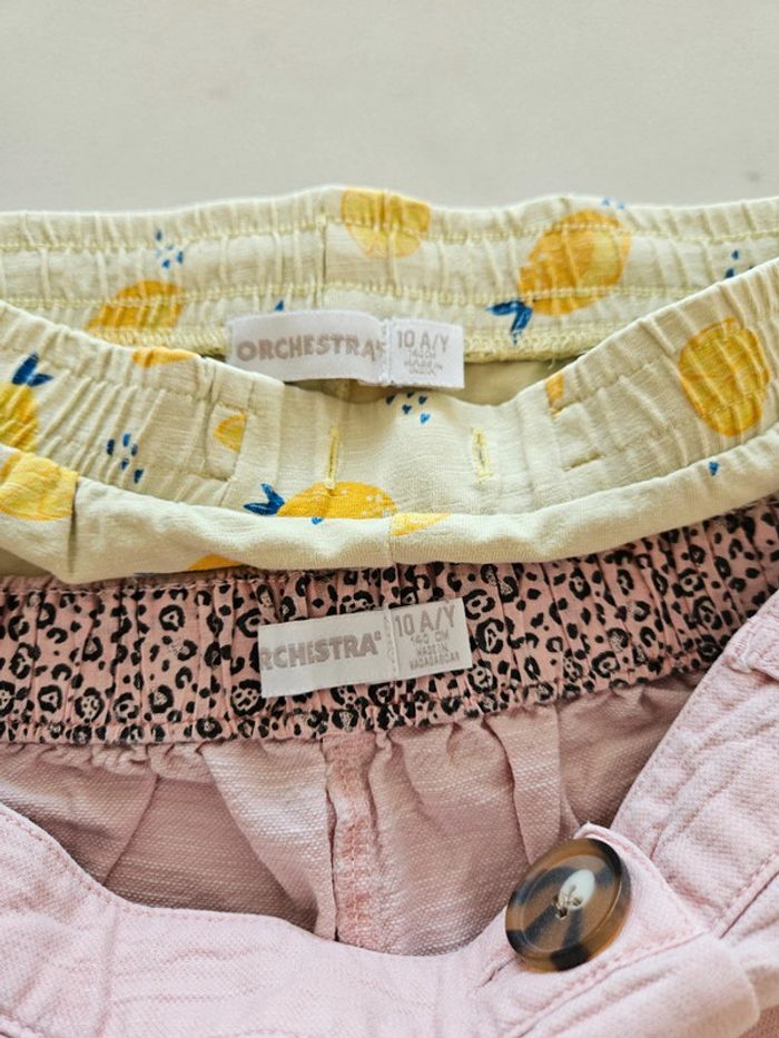 Lot de 2 shorts fille 10 ans - photo numéro 4