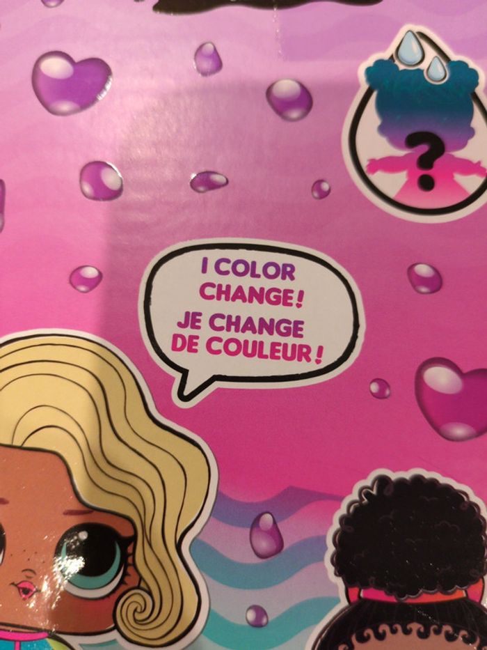 Pack de 3 poupées lol surprise color change - photo numéro 9