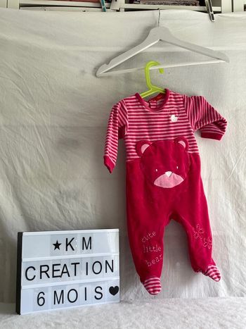 Pyjama 6 mois tissaia