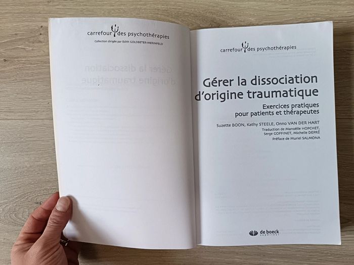 Gérer la dissociation d'origine traumatique - Exercices pratiques pour patients et thérapeutes - photo numéro 8