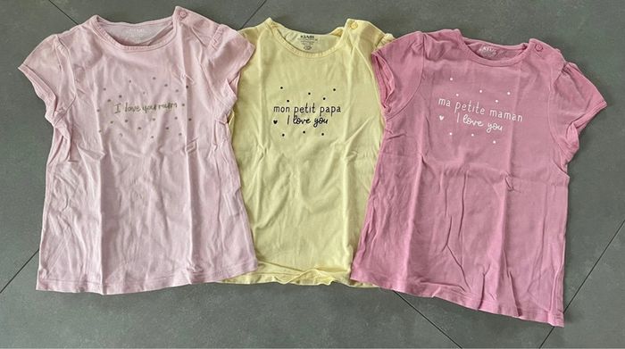 Lot 3 tee-shirts BBF - 36mois