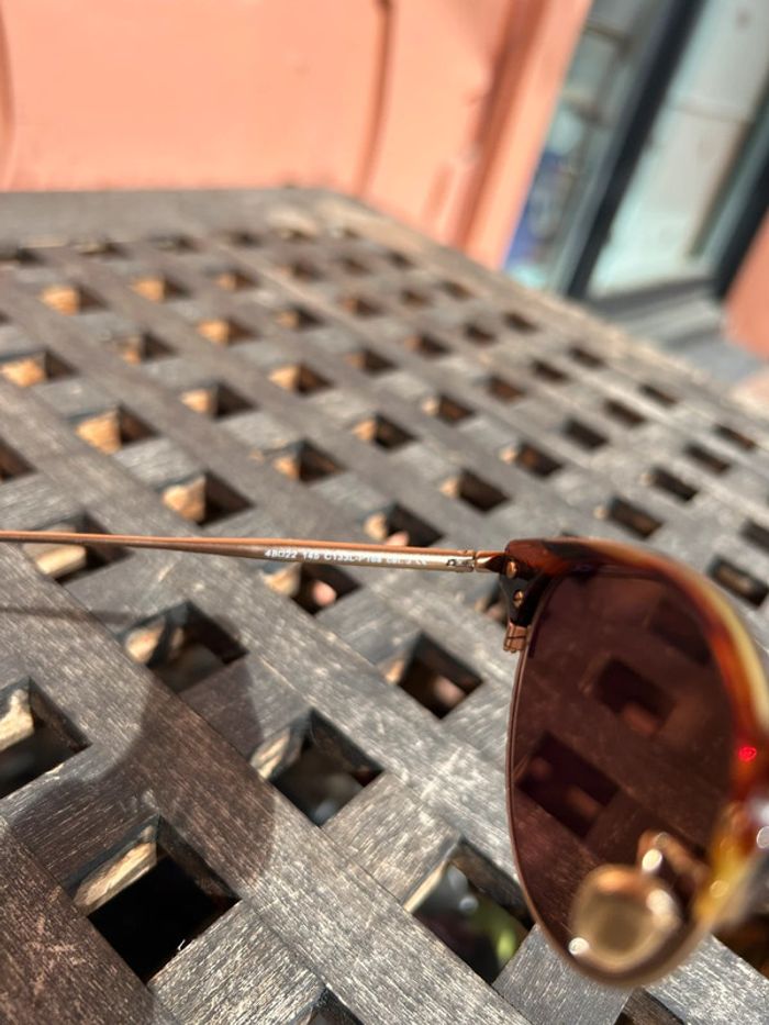 Lunettes de soleil Jimmy Fairly Pelote marron - photo numéro 9