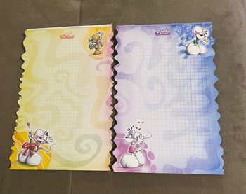 2 feuilles Diddl