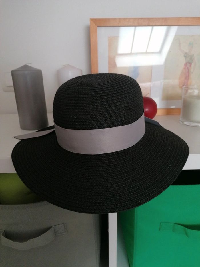 Chapeau de soleil femme avec noeud TU - photo numéro 4