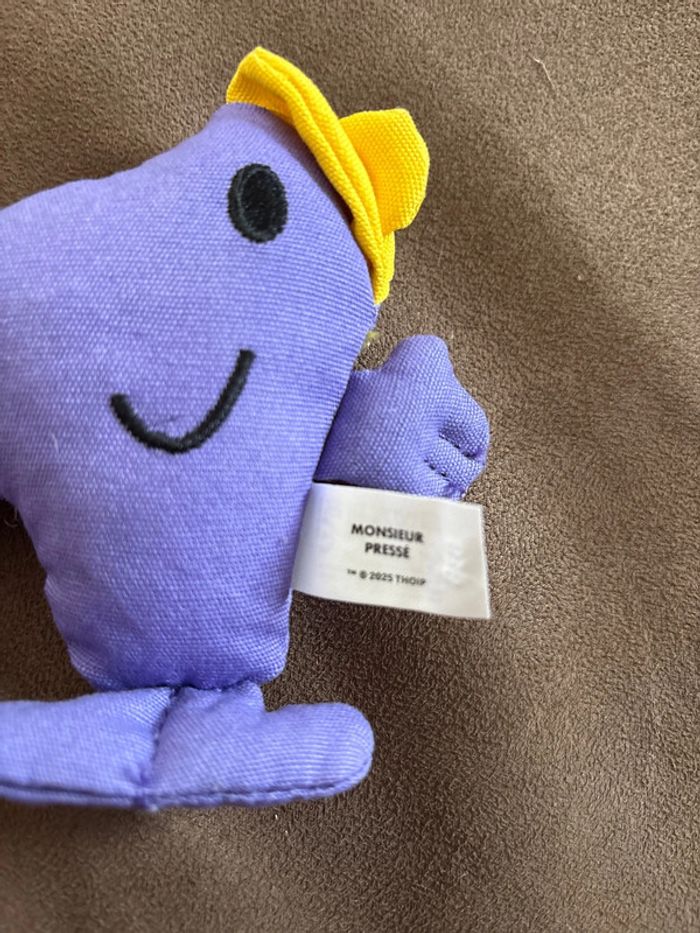 Peluche mr pressé - photo numéro 2