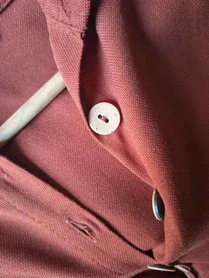 Robe couleur rouille/terracota Por La cara - photo numéro 6