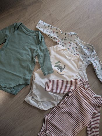 Lot bodies manches longues 3mois