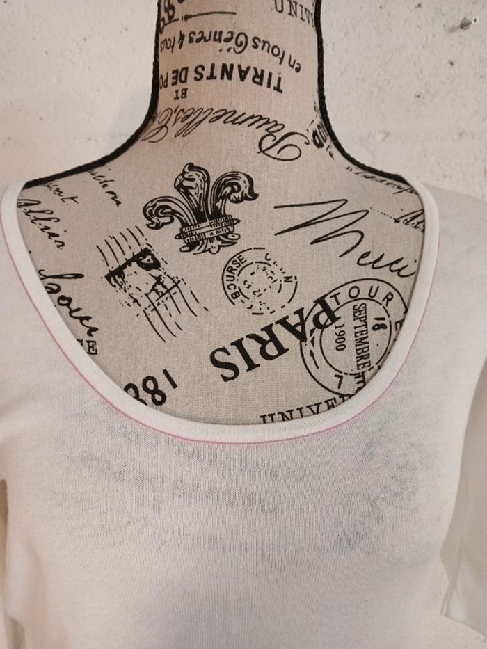 pull blanc Cacharel M - photo numéro 9