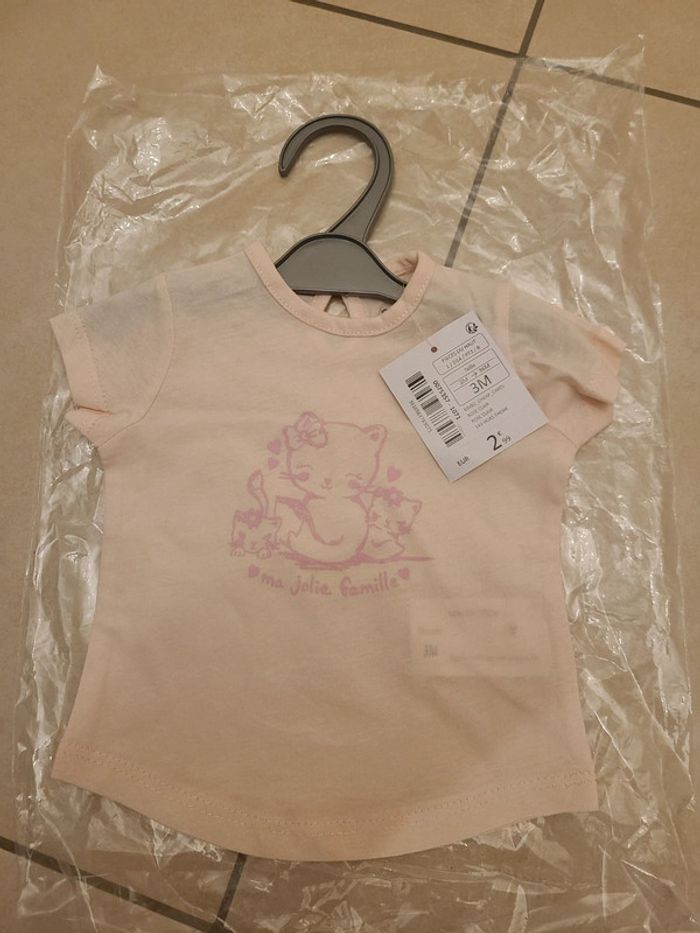 T-shirt 3 mois