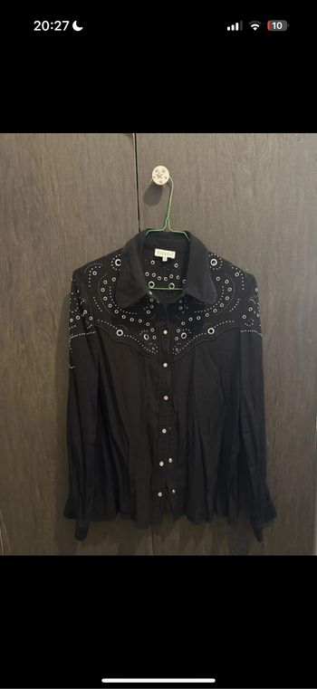 Chemisier noir Claudie pierlot