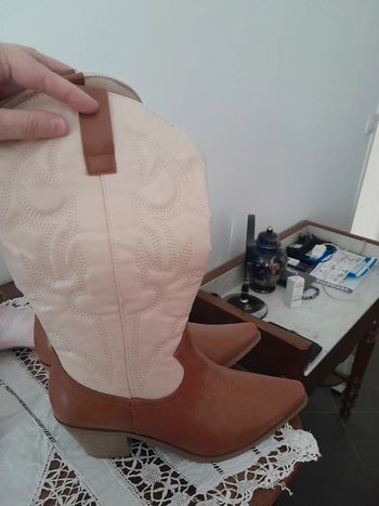 Bottes bicolore