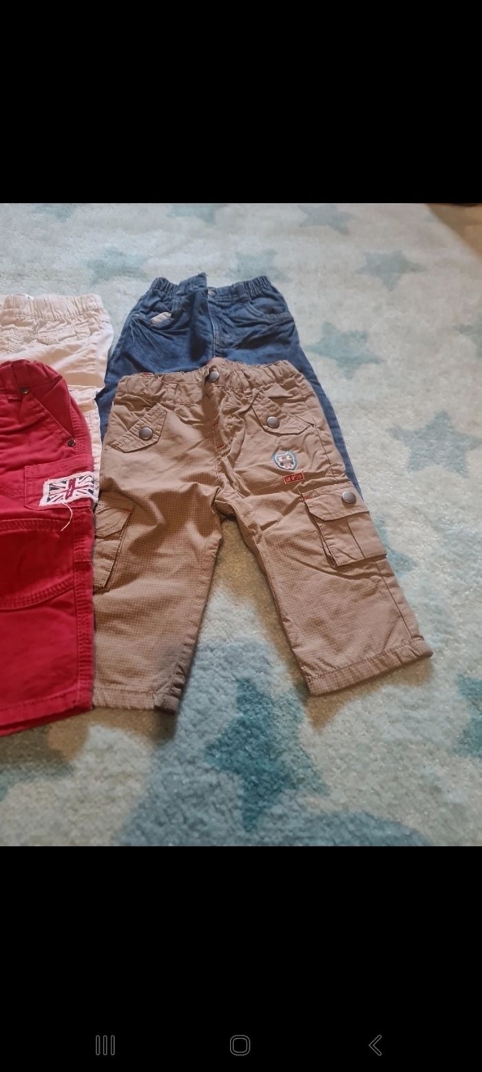 Lot de 4 pantalons 12mois - photo numéro 3