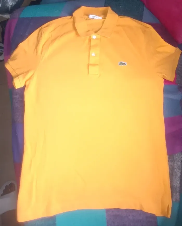 Polo orange Lacoste