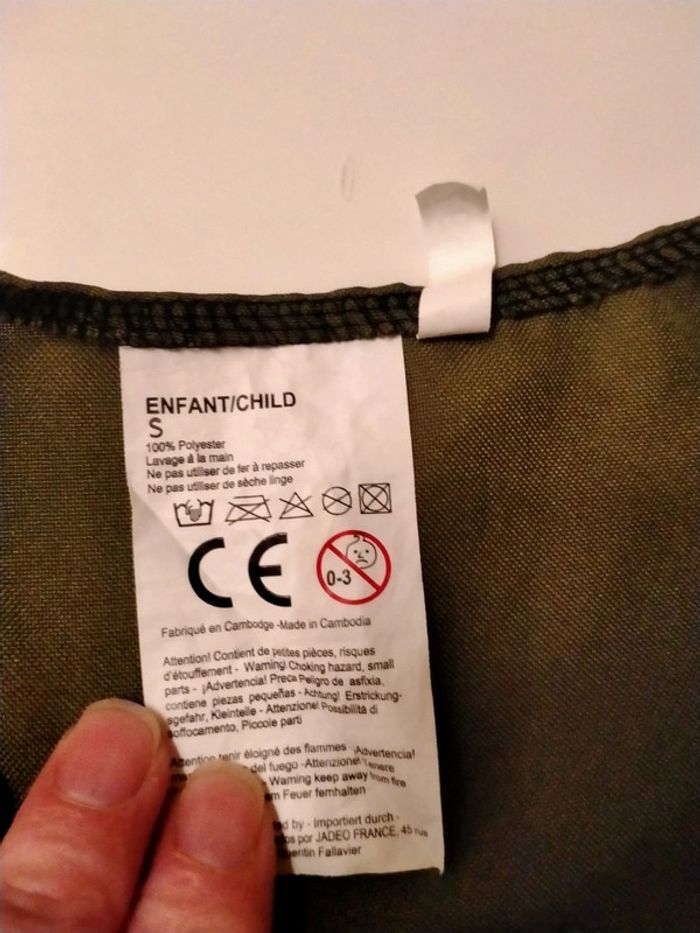 Gilet tactique enfant Taille S
Sans marque, style militaire - photo numéro 3